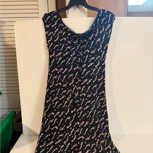 Carole Little Black and Pink Floral Dress